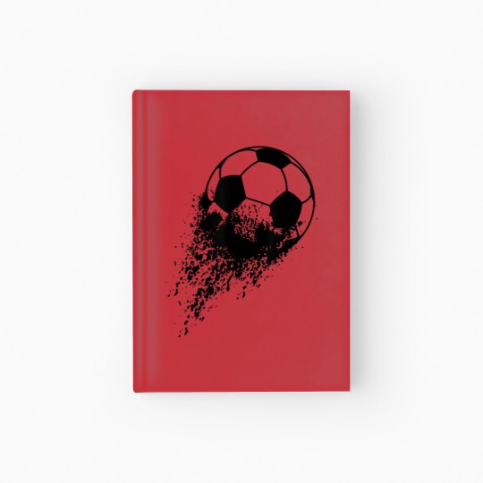 Discover Soccer Player Sports Vintage Men Boys Soccer Hardcover Journal