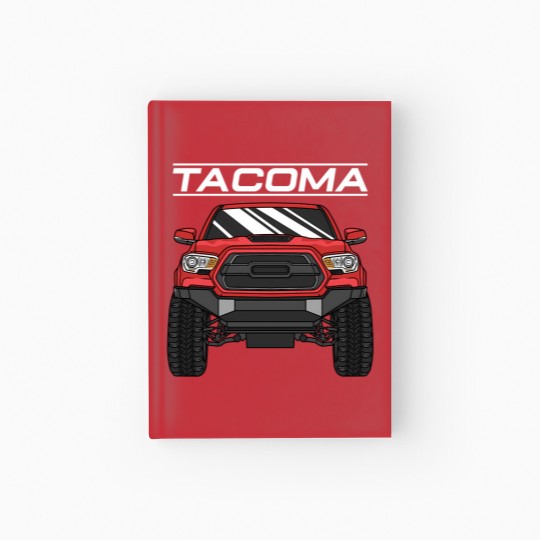 Discover Tacoma 4X4 Off-Road Truck Hardcover Journal