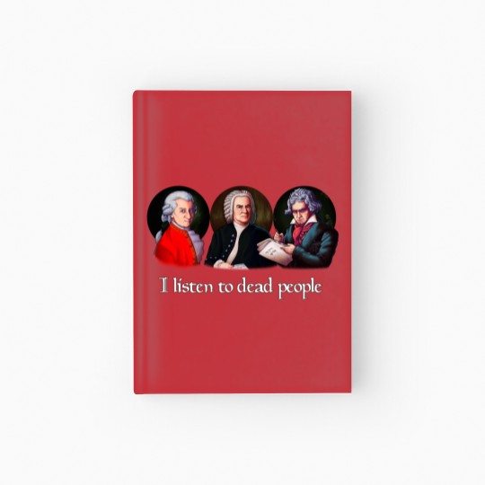 Discover I listen to dead people in 10 minutes Hardcover Journal