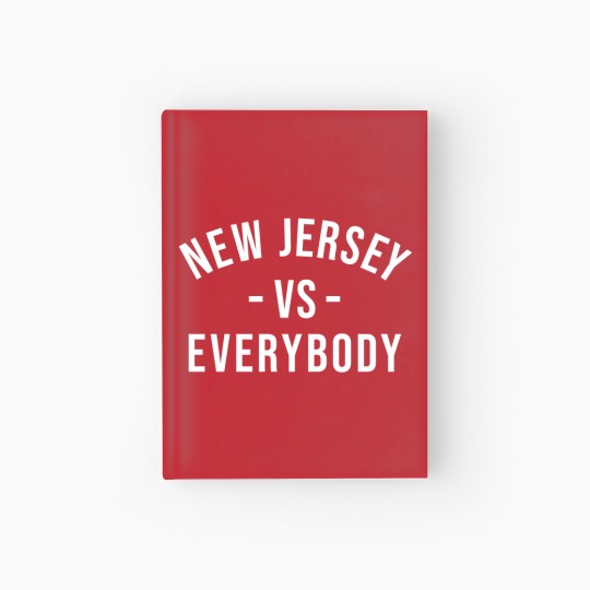 Discover New Jersey VS Everybody Jon Bon Jovi  Classic Hardcover Journal