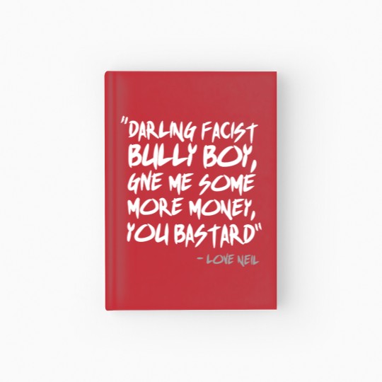 Discover The Young Ones Darling Facist Bully Boy Hardcover Journal