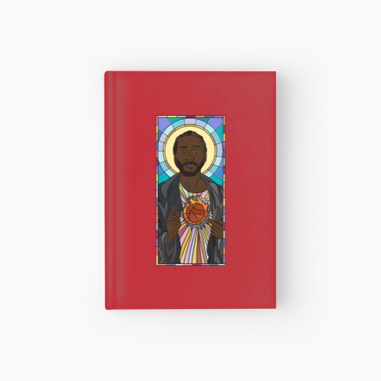 Discover Kawhi Leonard Stained Glass - Kawhi Leonard - Hardcover Journal