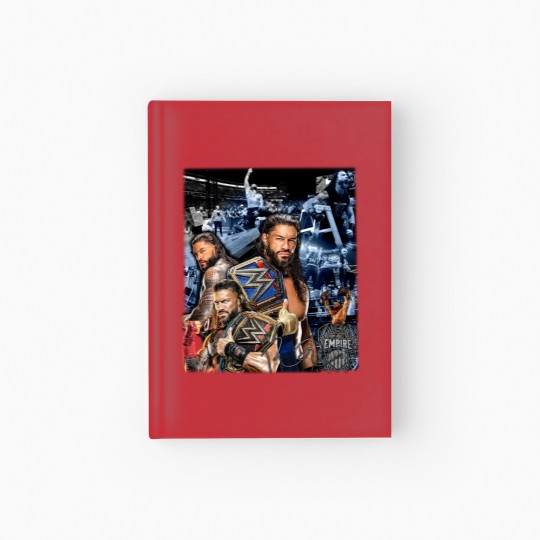 Discover Vintage Roman Reigns Bootleg Style Hardcover Journal, Roman Reigns