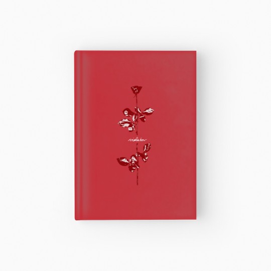 Discover Violator Red - Depeche Mode Hardcover Journal