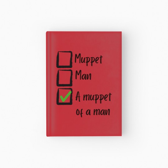 Discover Man2 Muppet Hardcover Journal