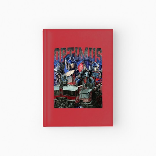 Discover Optimus Prime Hardcover Journal