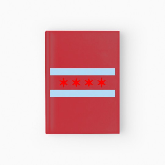 Discover Chicago Flag - Chicago - Hardcover Journal