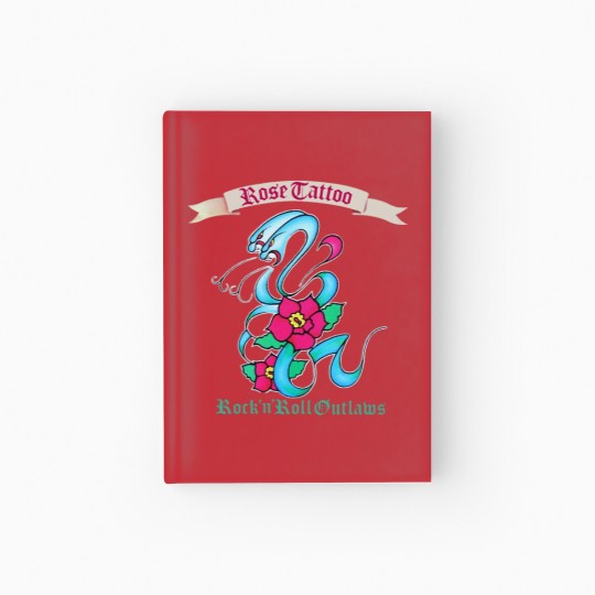 Discover Rose Tattoo Hardcover Journal