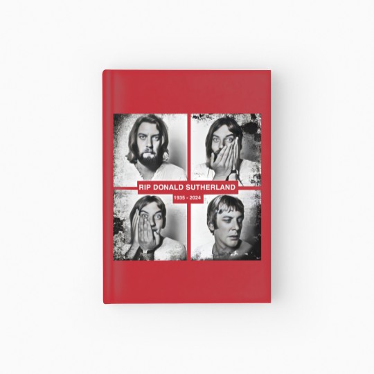 Discover Donald Sutherland Hardcover Journal, Donald Sutherland Tribute Hardcover Journal