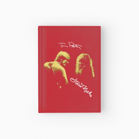 Discover Tom Petty & Stevie Nicks Vintage Hardcover Journal