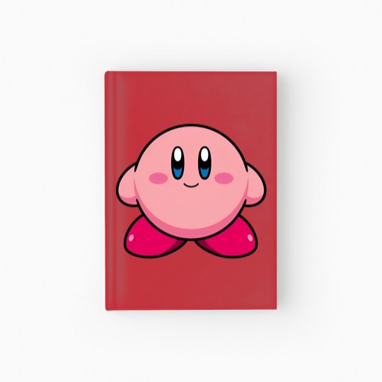 Discover Kirby games Hardcover Journal