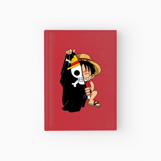 Discover One Piece Anime Hardcover Journal, Anime One Piece Saying Hardcover Journal