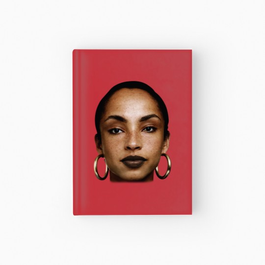 Discover Rare Sade Adu Face Hardcover Journal Collection Singer Unisex Hardcover Journal