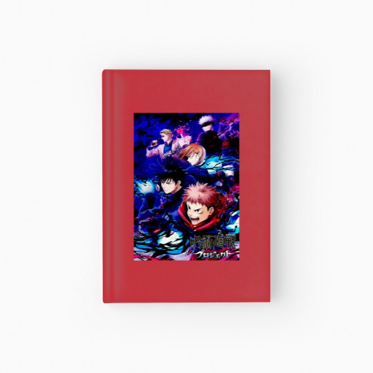 Discover Jujutsu Anime Hardcover Journal