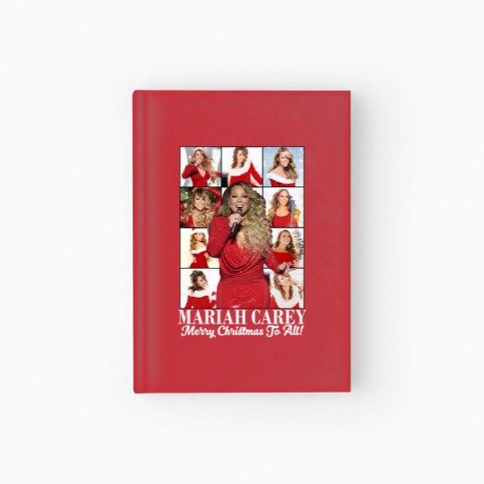 Discover Mariah Carey Christmas Hardcover Journal - Merry Christmas One and All Tour 2023