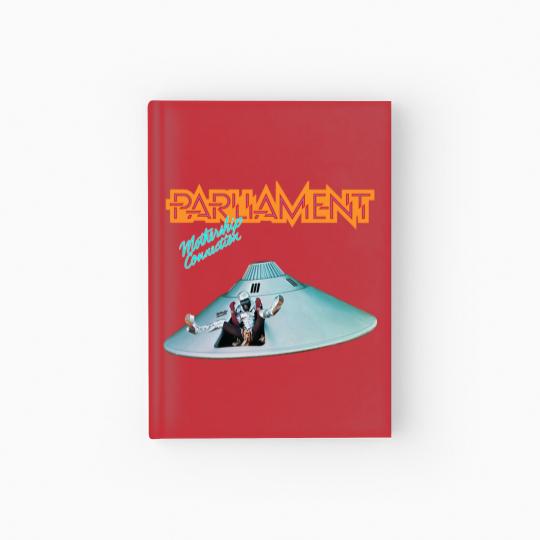 Discover PARLIAMENT FUNKADELIC MOTHERSHIP CONNECTION George Clinton Hardcover Journal