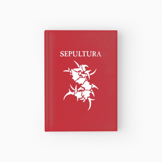 Discover Merchandise of Sepultura Classic Hardcover Journal, Sepultura Heavy Metal Band Hardcover Journal