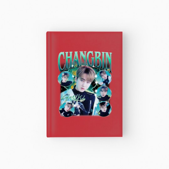 Discover Exclusive Stray Kids Changbin Bootleg Hardcover Journal