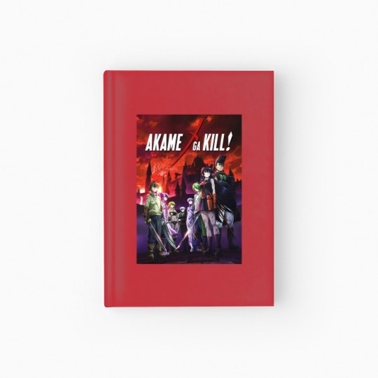 Discover Akame Ga Kill Anime Hardcover Journal