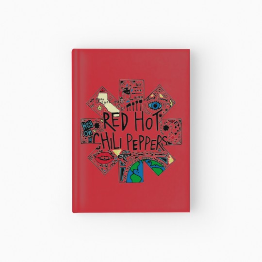 Discover Vintage Red Hot Chili Peppers Concert Hardcover Journal