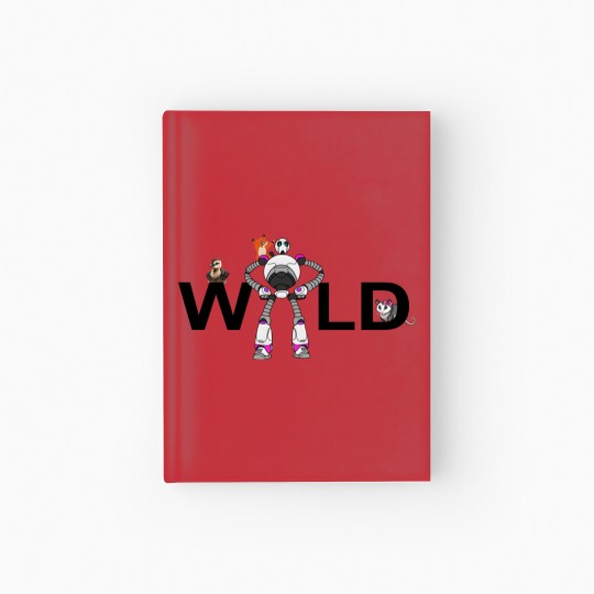 Discover The Wild Robot Hardcover Journal | Robot Lover Gift | Movie Fan Hardcover Journal