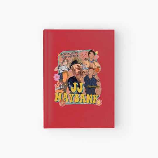 Discover Vintage JJ Maybank OBX Hardcover Journal, JJ Maybank Fan Gift