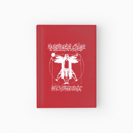 Discover The Dude Vitruvian Man The Big Lebowski Jeff Walter Hardcover Journal