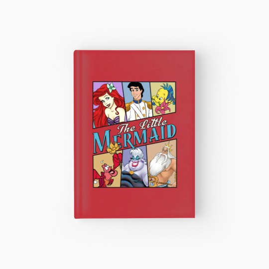 Discover Vintage Little Mermaid  Hardcover Journal