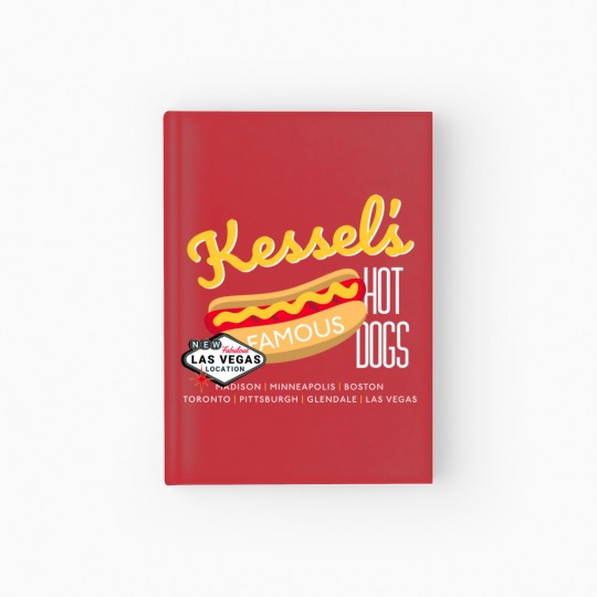 Discover Kessel's Famous Hot Dogs Essential Hardcover Journal