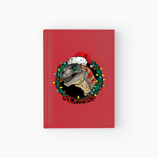 Discover Rexmas Christmas Hardcover Journal