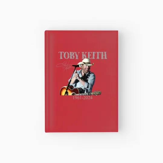 Discover Toby Keith Singer Hardcover Journal