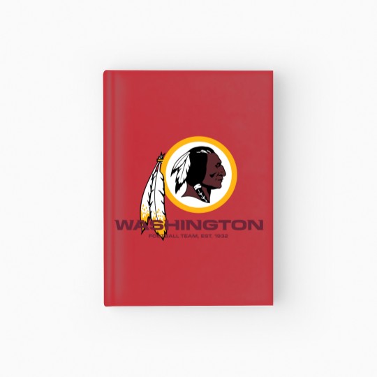 Discover Washington Redskin Hardcover Journal