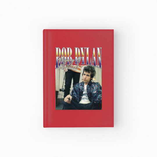 Discover Bob Dylan Hardcover Journal, Vintage Bob Dylan Hardcover Journal
