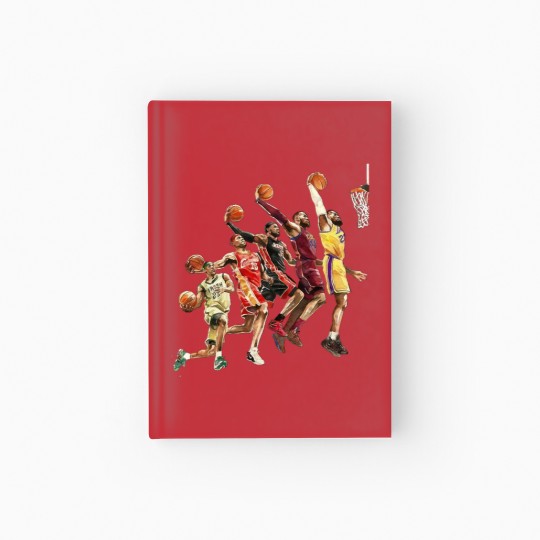 Discover The Evolution of lebron James, LeBron James'   Evolu Hardcover Journal