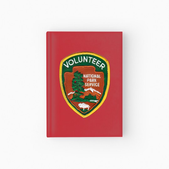 Discover U S National Park Service Volunteer Hardcover Journal