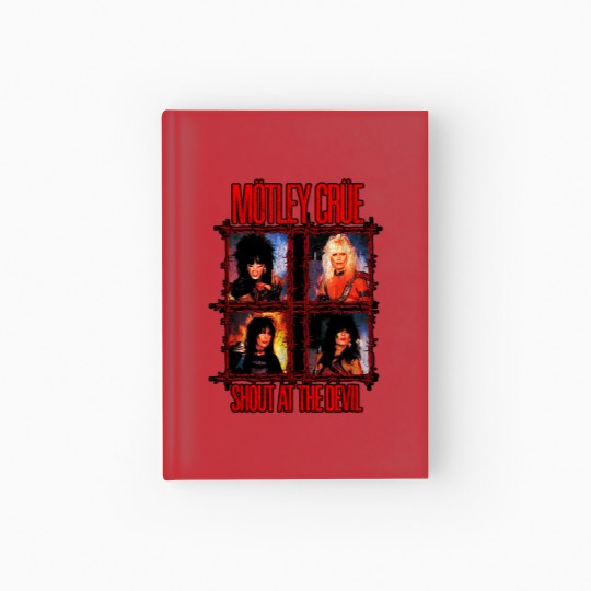 Discover Mtley Cre Shout At The Devil Wire Hardcover Journal