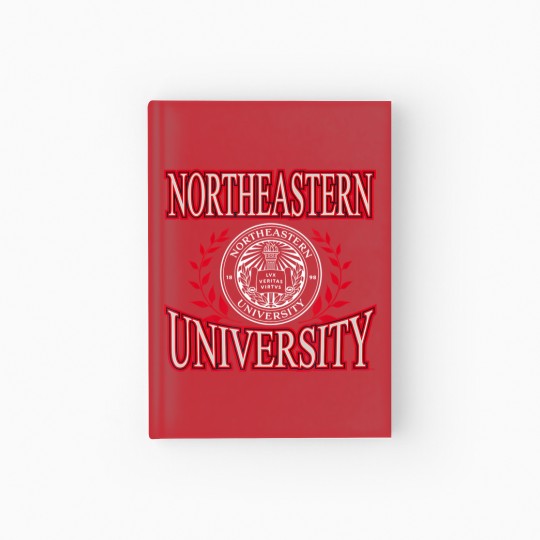 Discover northeastern huskies laurels logo officially licensed t Hardcover Journal