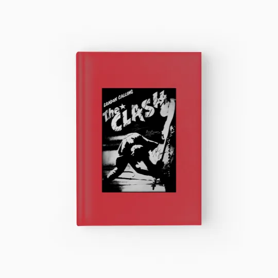 Discover The Clash Hardcover Journal, London Calling Clash Vintage Unisex Hardcover Journal