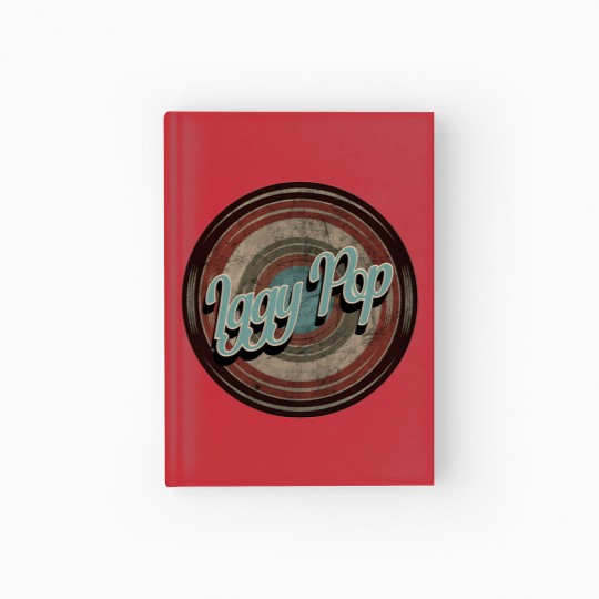 Discover iggy pop vintage dim Hardcover Journal Hardcover Journal