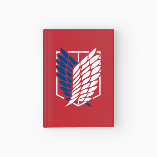 Discover Shingeki no kyojin logo Hardcover Journal