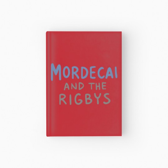 Discover Mordecai and the Rigbys Ringer Hardcover Journal, The Regular Show Hardcover Journal, Unisex Ringer Hardcover Journal