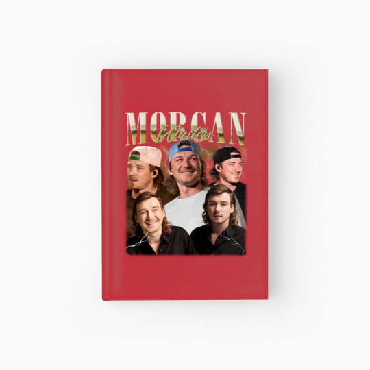 Discover Vintage Wallen Hardcover Journal, Wallen vintage Hardcover Journal, Country Music Hardcover Journal, Morgan Western Tour Hardcover Journal