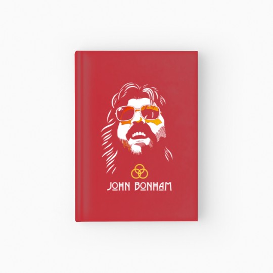 Discover John Bonham Bonzo Rock Musician Drummer Music Hardcover Journal