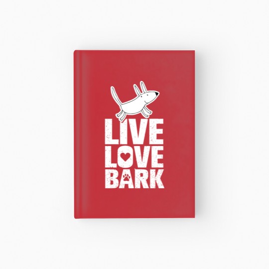 Discover Live - Love - Bark Hardcover Journal