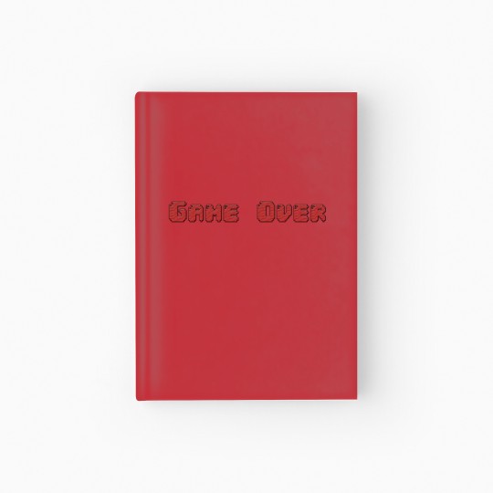Discover Game Over Hardcover Journal