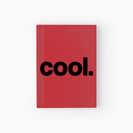 Discover cool. Hardcover Journal