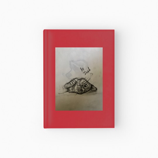Discover Cat Refugee Hardcover Journal
