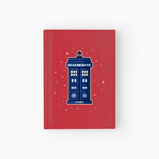 Discover Cheating Time and Space Hardcover Journal