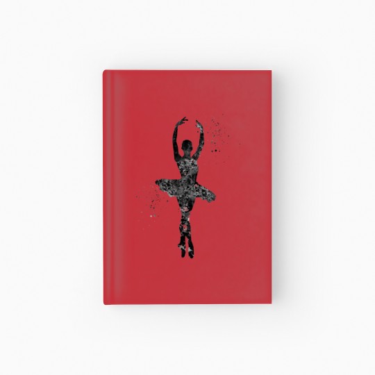 Discover Ballet Dancer Hardcover Journal