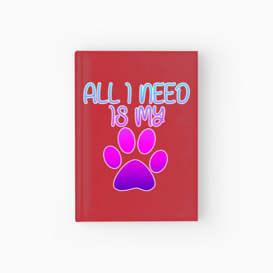 Discover Dog Lover Gift Hardcover Journal